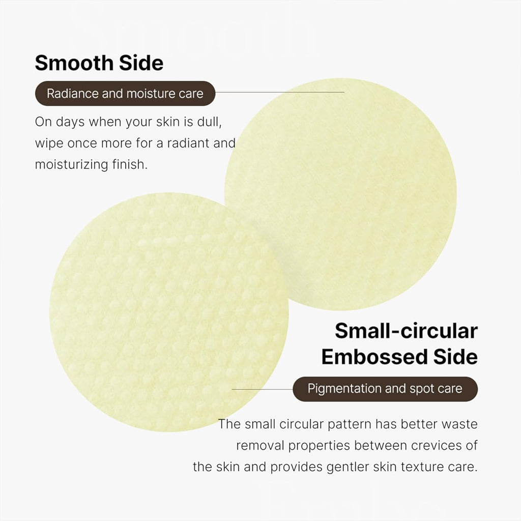 Toner Pads Deep Vita C Facial Toner Pad for Uneven Skin Tone & Texture | Vitamin Water and 3 Types of Vitamin, Deeply Hydrating & Resurfacing Pad | Korean Skin Care, 70 Pads (1 Pack)